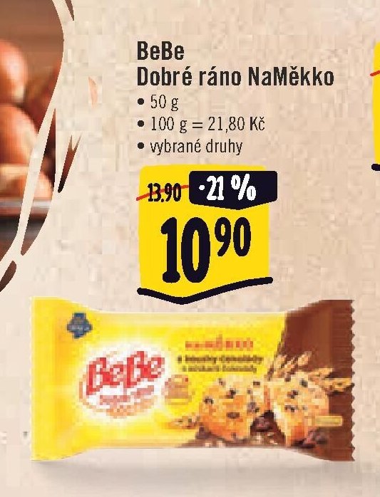 BeBe Dobré ráno NaMěkko