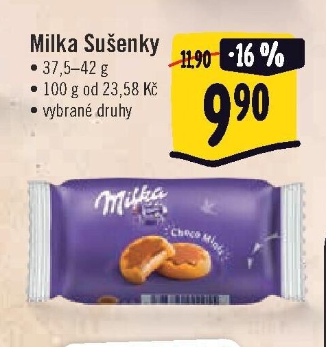 Milka Sušenky