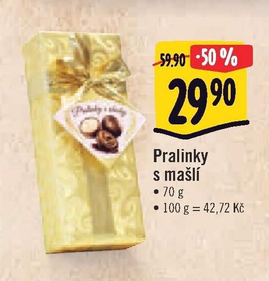 Pralinky s mašlí