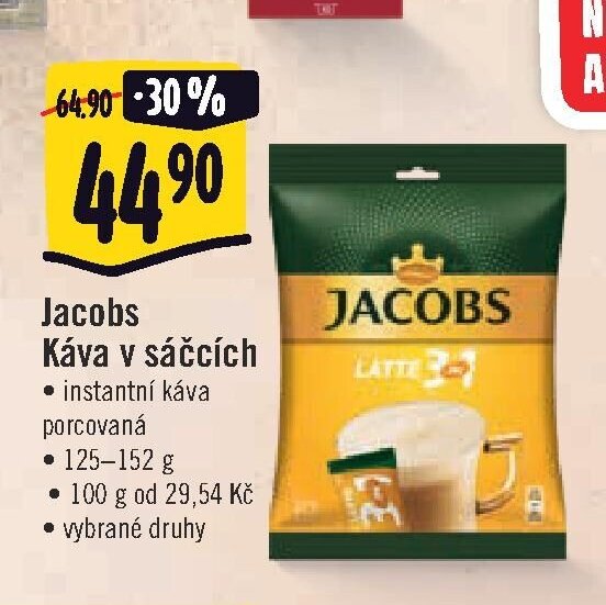 Jacobs Káva v sáčcích