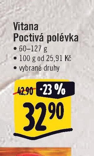 Vitana Poctivá polévka