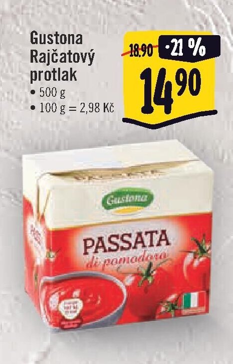 Gustona Rajčatový protlak 500 g