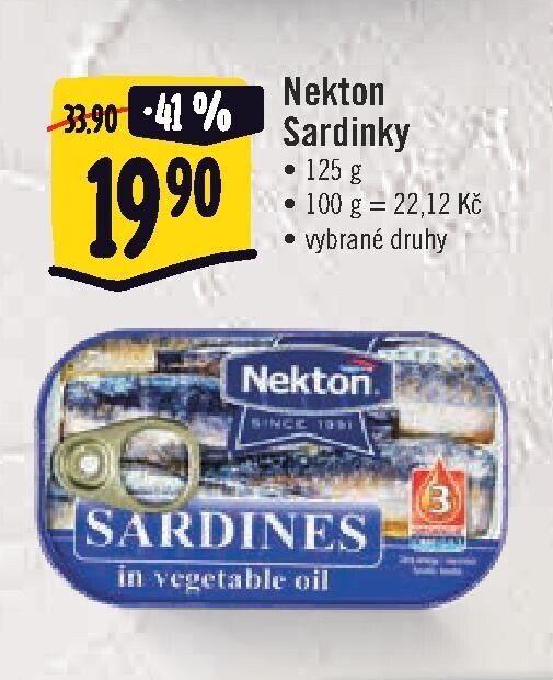 Nekton Sardinky 125 g