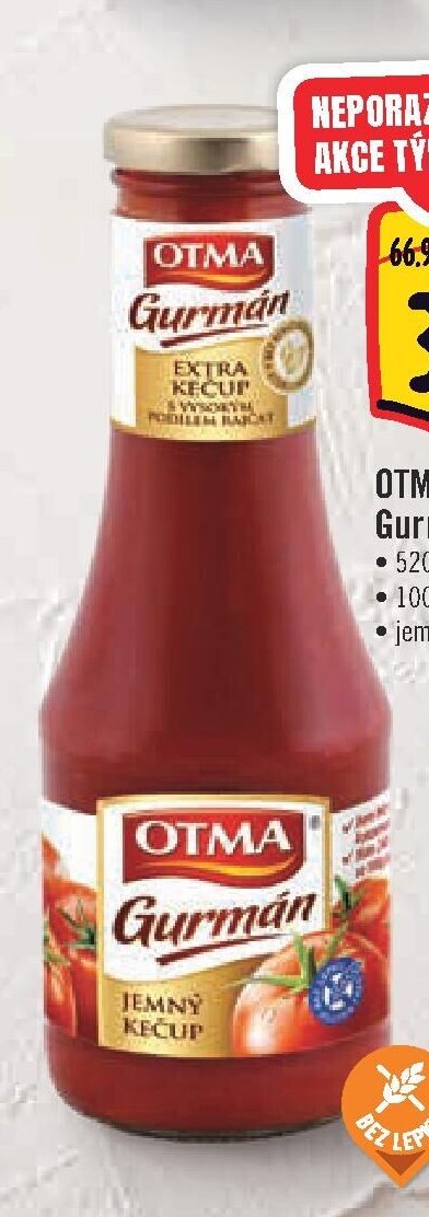 OTMA Gurmán kečup 520 g