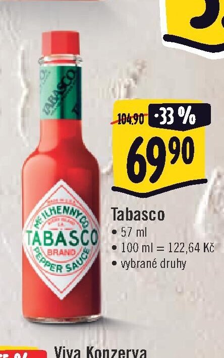 Tabasco 57 ml