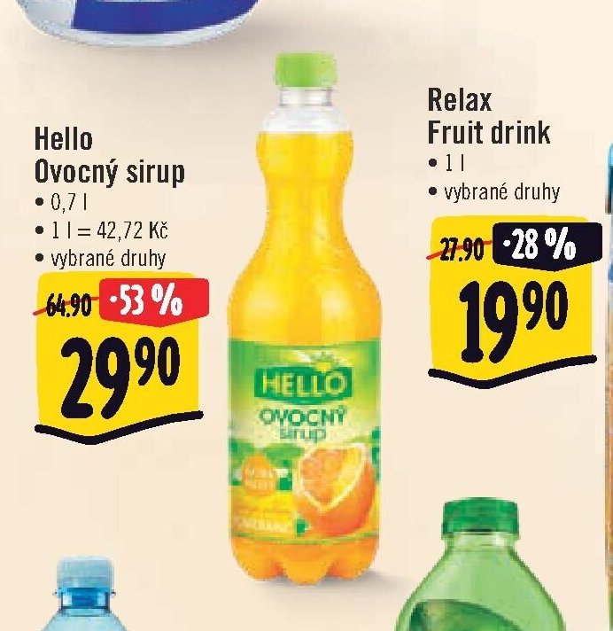 Hello Ovocný sirup