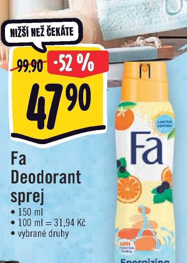 Fa Deodorant sprej