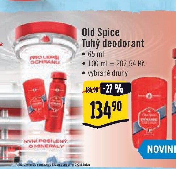 Old Spice Tuhý deodorant
