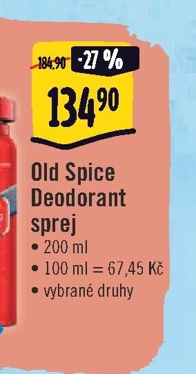 Old Spice Deodorant sprej