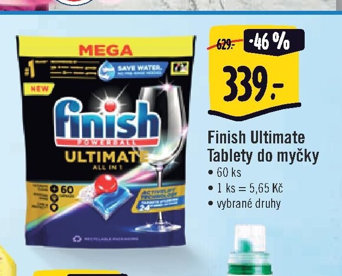 Finish Ultimate Tablety do myčky