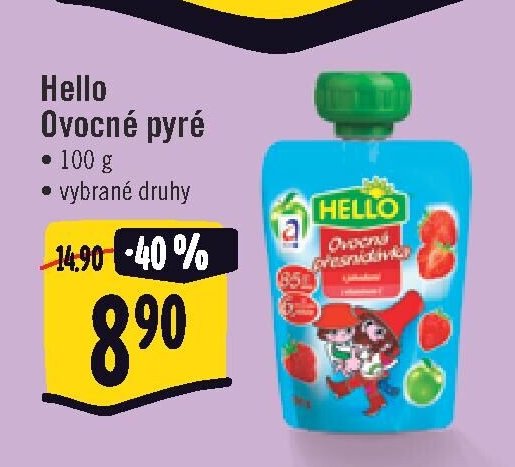 Hello Ovocné pyré