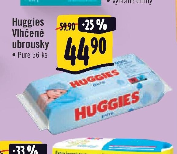 Huggies Vlhčené ubrousky