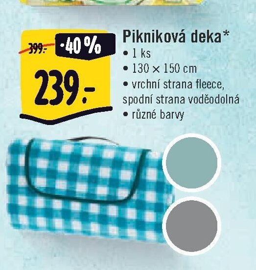 Pikniková deka