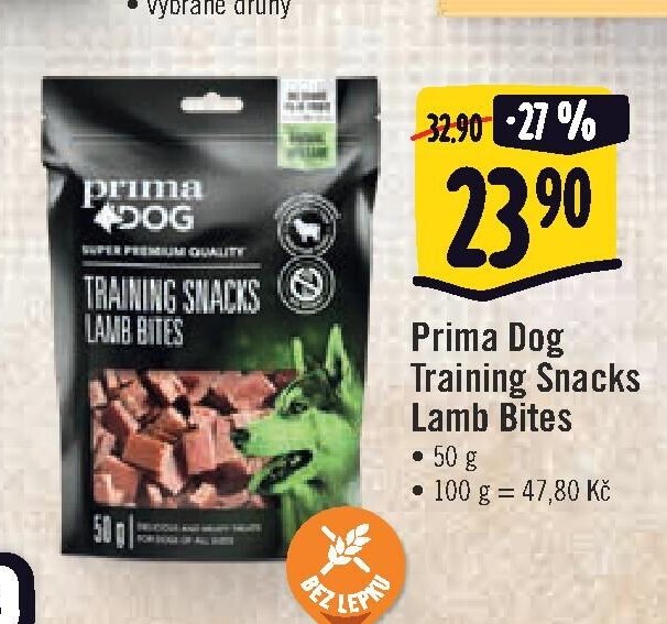 Prima Dog Training Snacks Lamb Bites