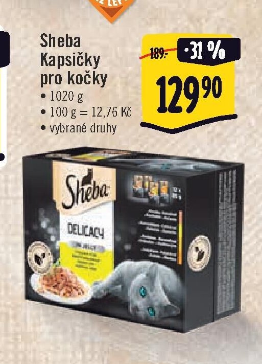 Sheba Kapsičky pro kočky