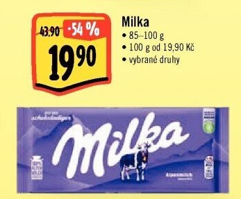 Čokoláda Milka