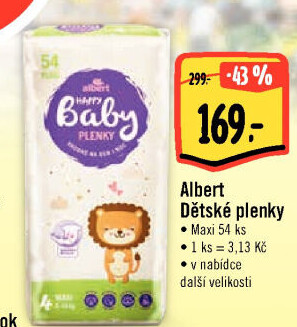 Pleny dětské Albert