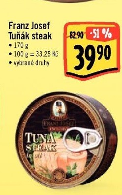 Tuňák steak Exclusive Franz Josef Kaiser