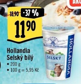 Bílý jogurt selský Hollandia