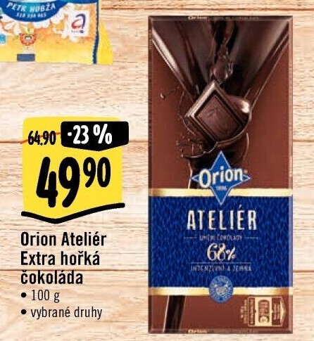 Čokoláda Ateliér Orion