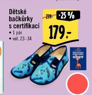 Dětské bačkůrky