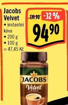 Instantní káva Jacobs Velvet