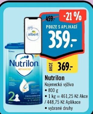 Kojenecká výživa Nutrilon