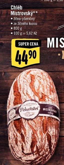 Mistrovský chléb Albert