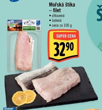 Mořská štika filety Albert