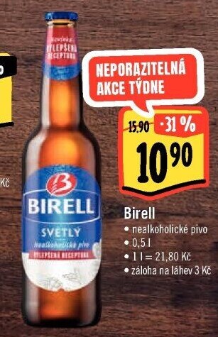 Nealkoholické pivo Birell