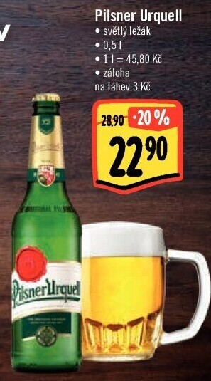 Pivo Pilsner Urquell