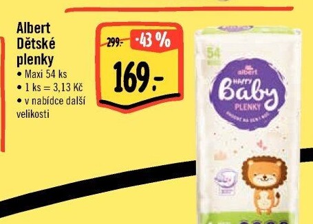 Pleny dětské Albert