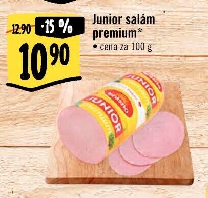 Salám Junior premium Krásno