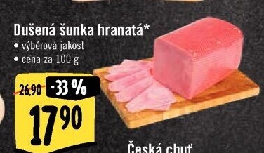 Šunka dušená hranatá výběrová