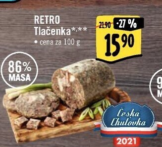 Tlačenka Retro Albert