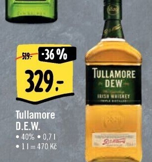 Whisky irská Tullamore Dew