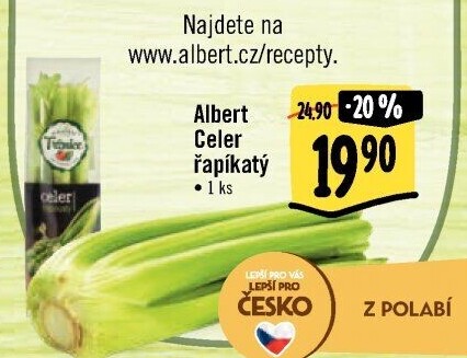 Celer řapíkatý Albert