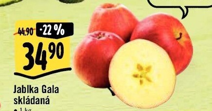 Jablka Gala