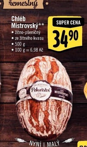 Mistrovský chléb Albert