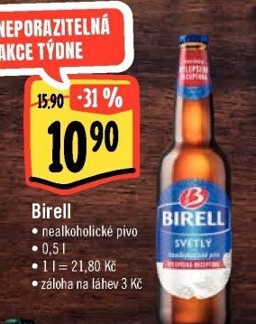 Nealkoholické pivo Birell