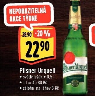 Pivo Pilsner Urquell