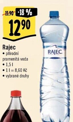 Přírodní voda Rajec