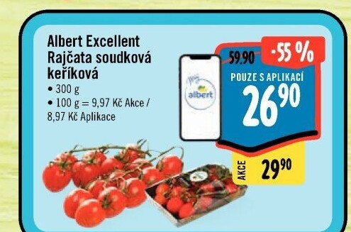 Rajčata keříková Albert Excellent