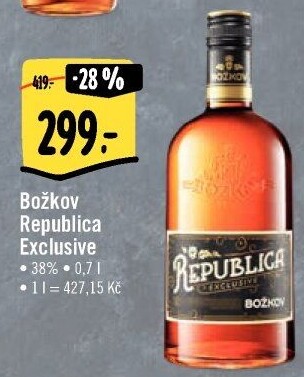 Rum Republica Exclusive Božkov