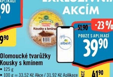 Sýr tvarůžky olomoucké kousky s kořením A.W.