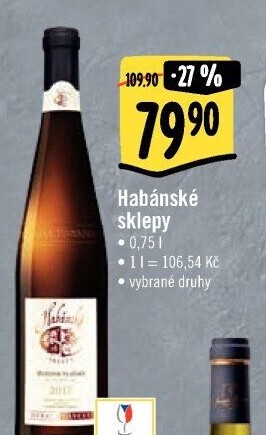 Vína Habánské sklepy