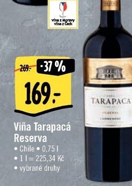 Vína Reserva Viňa Tarapaca