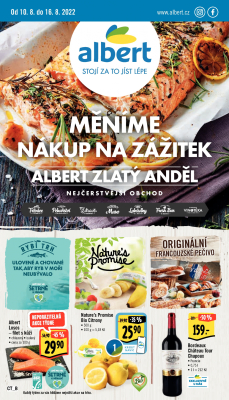 akční leták Albert 10.8.2022-16.8.2022