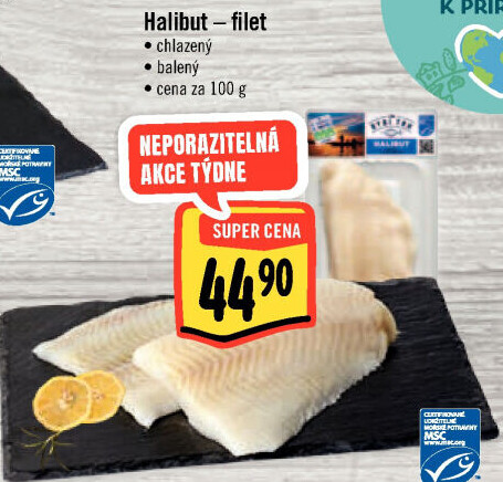 Halibut filety Albert