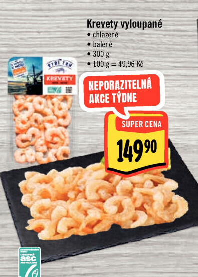 Krevety loupané Albert